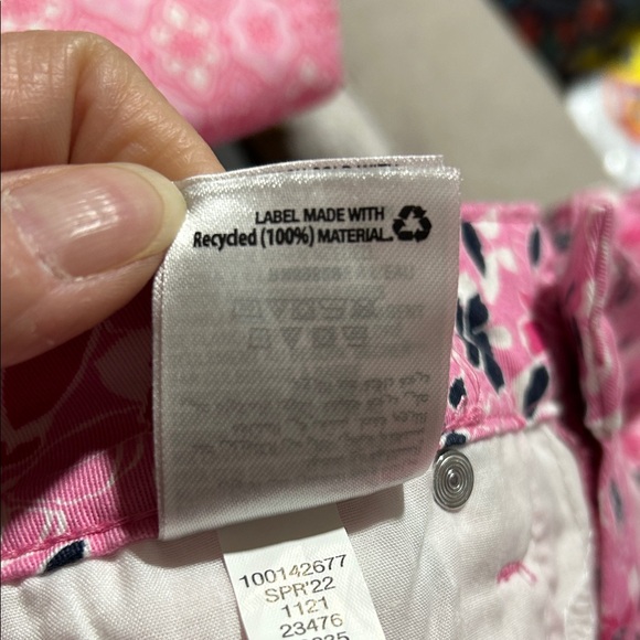 Charter Club Floral Pink Cropped Pants - Picture 10 of 10